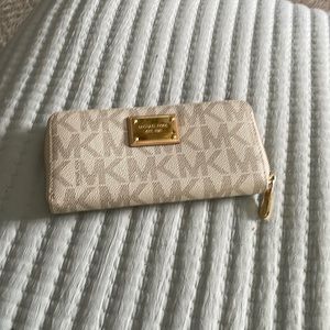 Large Michael Kors signature wallet